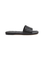 【関税&送料込】Bottega Veneta Black Leather Amy Slippers BOTTEGA VENETA | Amy Leather Mule Sandals | Women | Lane