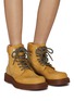 Figure View - Click To Enlarge - BOTTEGA VENETA - Haddock Lace-up Ankle Boots