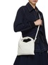 Front View - Click To Enlarge - BOTTEGA VENETA - Mini Hop Hobo Leather Bag