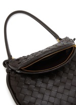 トートバッグ BOTTEGA VENETA Black Leather Gemelli Crossbody Bag s-l400.jpg
