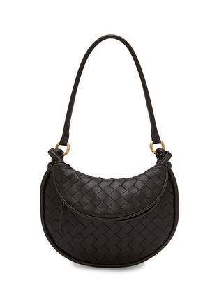 Main View - Click To Enlarge - BOTTEGA VENETA - Small Gemelli Intrecciato Leather Shoulder Bag