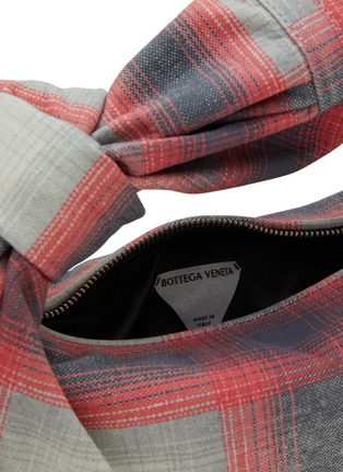 Detail View - Click To Enlarge - BOTTEGA VENETA - Mini Jodie Tartan Print Leather Bag