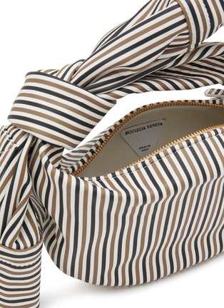 Detail View - Click To Enlarge - BOTTEGA VENETA - Mini Jodie Stripe Print Leather Bag