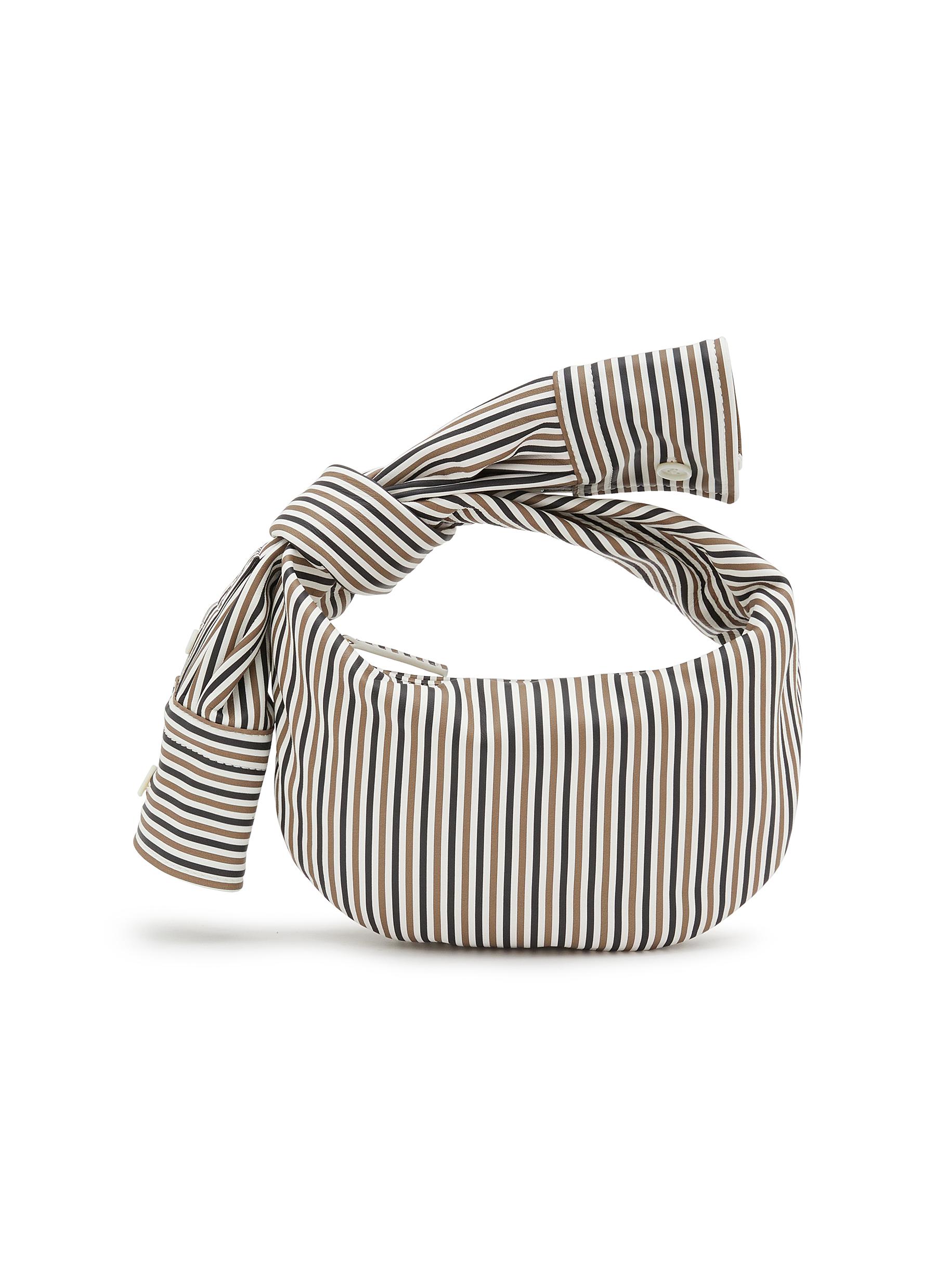 BOTTEGA VENETA | Mini Jodie Stripe Print Leather Bag | Women