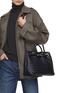 Figure View - Click To Enlarge - BOTTEGA VENETA - Medium Andiamo Intrecciato Leather Bag