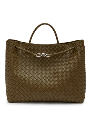 Main View - Click To Enlarge - BOTTEGA VENETA - Large Andiamo Leather Bag