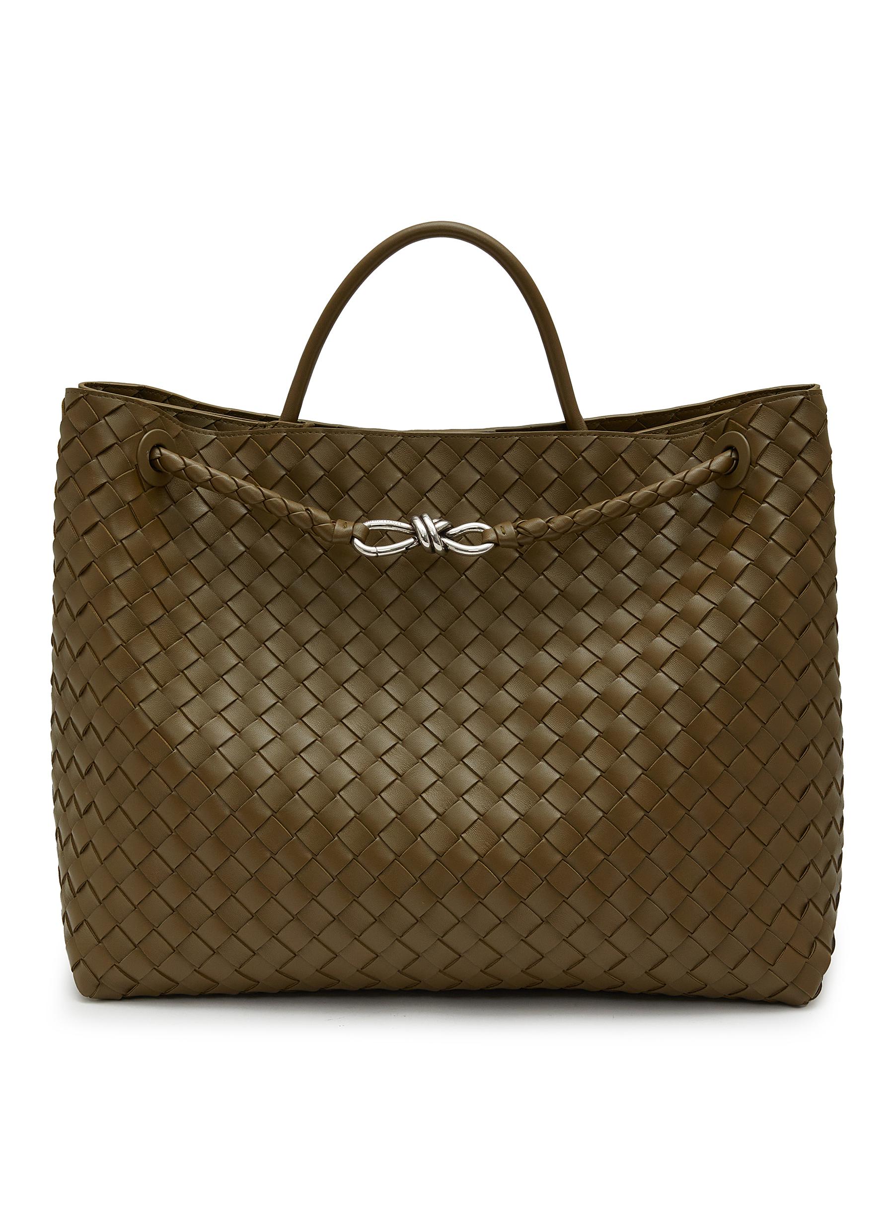 BOTTEGA VENETA Large Andiamo Leather Bag Women Lane Crawford