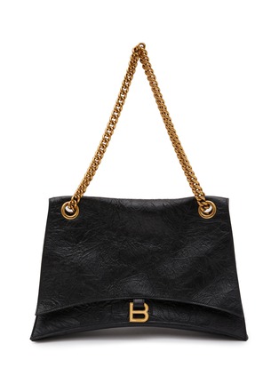 Main View - Click To Enlarge - BALENCIAGA - Large Crush Quilted Leather Chain Bag