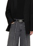 Figure View - Click To Enlarge - BALENCIAGA - BB Logo Large Leather Belt