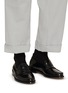 Figure View - Click To Enlarge - THOM BROWNE  - Leather Penny Loafers