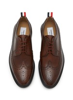 THOM BROWNE | Pebble Grain Leather Brogue Derbies | Men | Lane