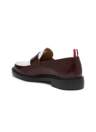  - THOM BROWNE  - Leather Loafers