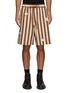Main View - Click To Enlarge - SONG FOR THE MUTE - Daisy Patch Striped Drawstring Shorts