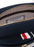 Detail View - Click To Enlarge - THOM BROWNE  - Canvas Small Crossbody Bag
