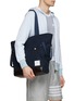 Figure View - Click To Enlarge - THOM BROWNE  - Cotton Canvas Tote Bag