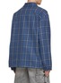Back View - Click To Enlarge - DARKPARK - Joe Checkered Button Up Jacket