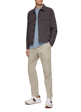 Figure View - Click To Enlarge - JAMES PERSE - Heavy Brushed Utility Pants