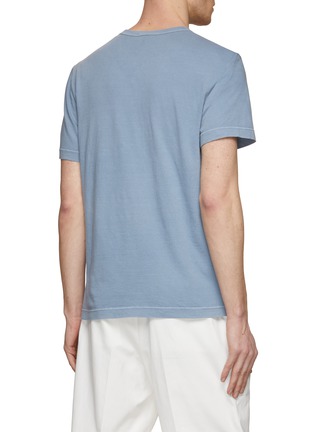Back View - Click To Enlarge - JAMES PERSE - Chest Pocket Combed Cotton T-Shirt