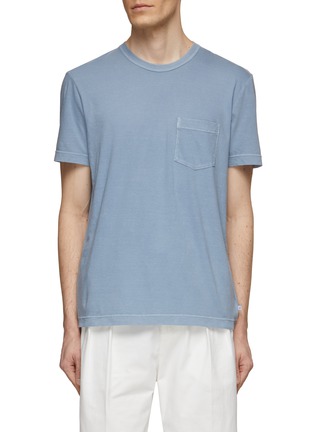Main View - Click To Enlarge - JAMES PERSE - Chest Pocket Combed Cotton T-Shirt