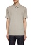 Main View - Click To Enlarge - JAMES PERSE - Supima Cotton Sueded Polo Shirt