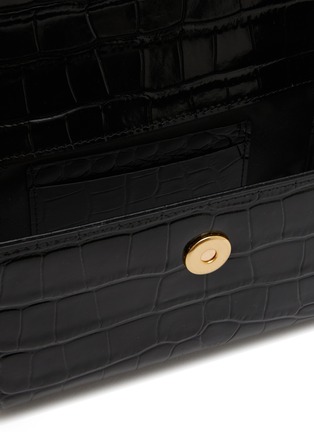 Detail View - Click To Enlarge - GU_DE - Song Yi Crocodile Embossed Leather Shoulder Bag