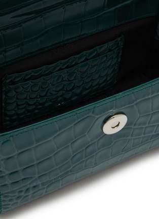 Detail View - Click To Enlarge - GU_DE - Song Yi Crocodile Embossed Leather Shoulder Bag