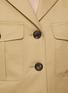  - DRIES VAN NOTEN - Patch Pocket Cotton Cropped Blazer