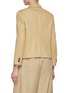 Back View - Click To Enlarge - DRIES VAN NOTEN - Patch Pocket Cotton Cropped Blazer