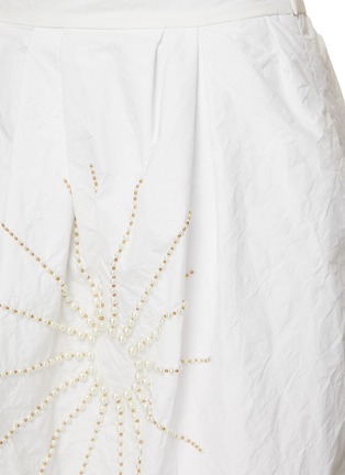 - DRIES VAN NOTEN - Star Shape Embellished A-Line Skirt