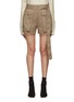 Main View - Click To Enlarge - DRIES VAN NOTEN - Patch Pocket Loose Fit Cotton Shorts