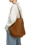 Figure View - Click To Enlarge - THEMOIRÈ - Large Phoebe Knots Vegan Leather Tote Bag