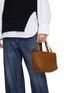 Figure View - Click To Enlarge - THEMOIRÈ - Medium Kobo Knots Vegan Leather Bag