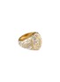 Main View - Click To Enlarge - CASTRO SMITH - Cobra 18K Yellow Gold Diamond Signet Ring — US 8