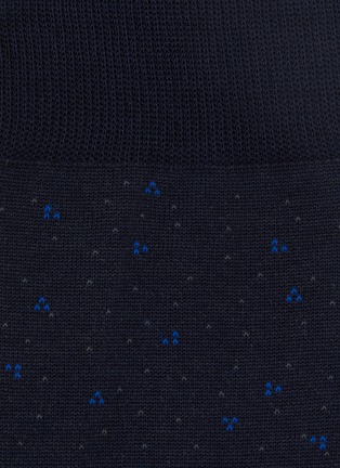 Detail View - Click To Enlarge - PANTHERELLA - Crompton Mini Dot Long Anklet Socks