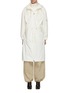 Main View - Click To Enlarge - YVES SALOMON ARMY - Hooded Detachable Long Coat