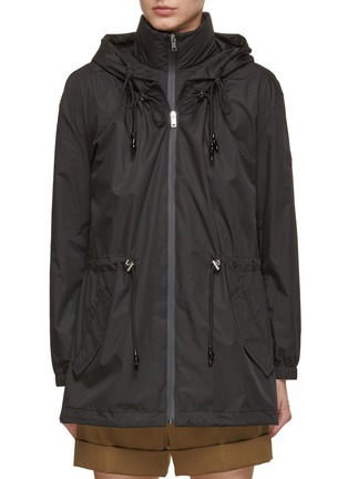 Main View - Click To Enlarge - YVES SALOMON ARMY - Hooded Detachable Coat