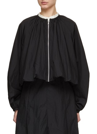 Main View - Click To Enlarge - EUNOIA - Moss Zip Up Jacket