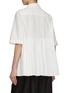Back View - Click To Enlarge - EUNOIA - Pleated Hem Cotton Shirt