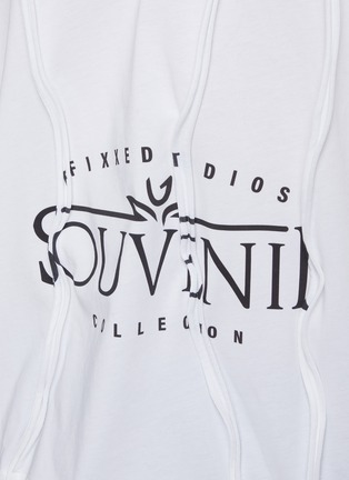  - FFIXXED STUDIOS - Souvenir Print Cotton T-Shirt