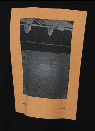  - FFIXXED STUDIOS - Print Patch Photo Cotton T-Shirt
