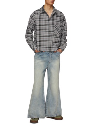 Figure View - Click To Enlarge - C2H4 - Profile Check Shirt