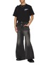 Figure View - Click To Enlarge - C2H4 - Tempest Double Waistband Flared Jeans