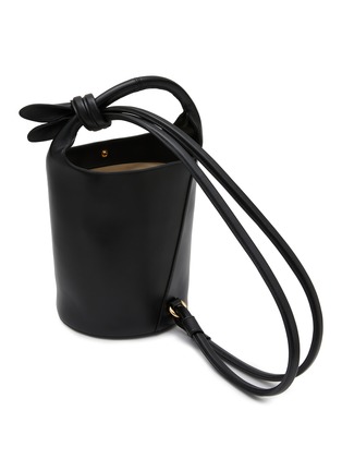 Detail View - Click To Enlarge - JACQUEMUS - Le Petit Tourni Leather Bucket Bag