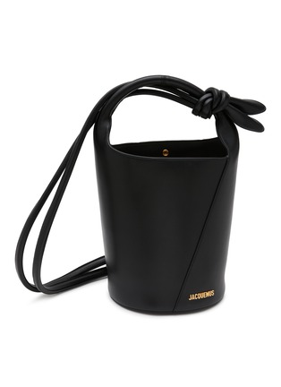 Main View - Click To Enlarge - JACQUEMUS - Le Petit Tourni Leather Bucket Bag