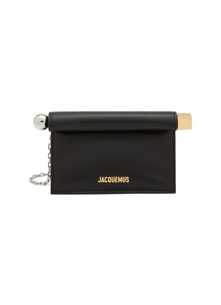 Main View - Click To Enlarge - JACQUEMUS - La Petite Pochette Leather Clutch Bag