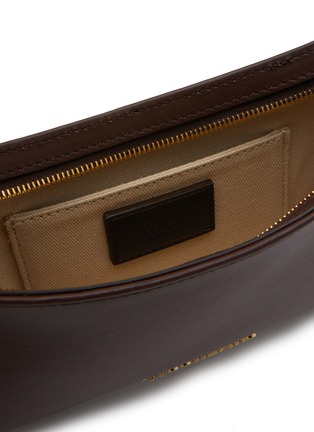 Detail View - Click To Enlarge - JACQUEMUS - Le Bisou Perle Leather Shoulder Bag