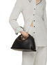 Front View - Click To Enlarge - JACQUEMUS - Le Petit Calino Leather Bag