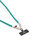 Detail View - Click To Enlarge - VENNA - Crystal Embellished Phone Strap — Emerald