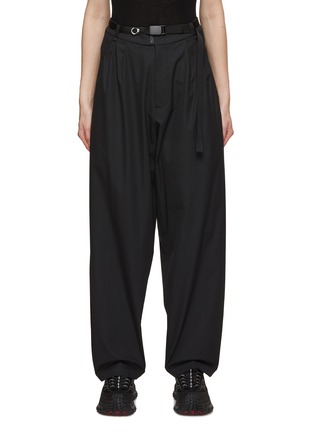 Main View - Click To Enlarge - HYEIN SEO - Belted Wide Leg Pants