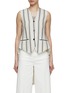 Main View - Click To Enlarge - EENK - Asymmetrical Tailored Waistcoat